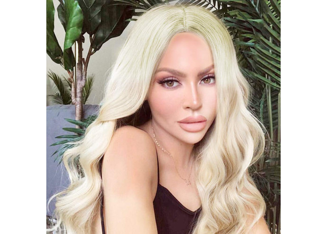 Peruca Wavy Blonde